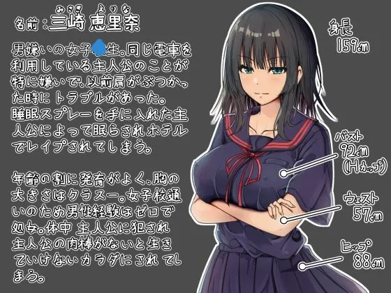 生意気なJ●を自慢の肉棒で屈服させるまで 〜オレの○どもを孕ませてボテ腹に〜