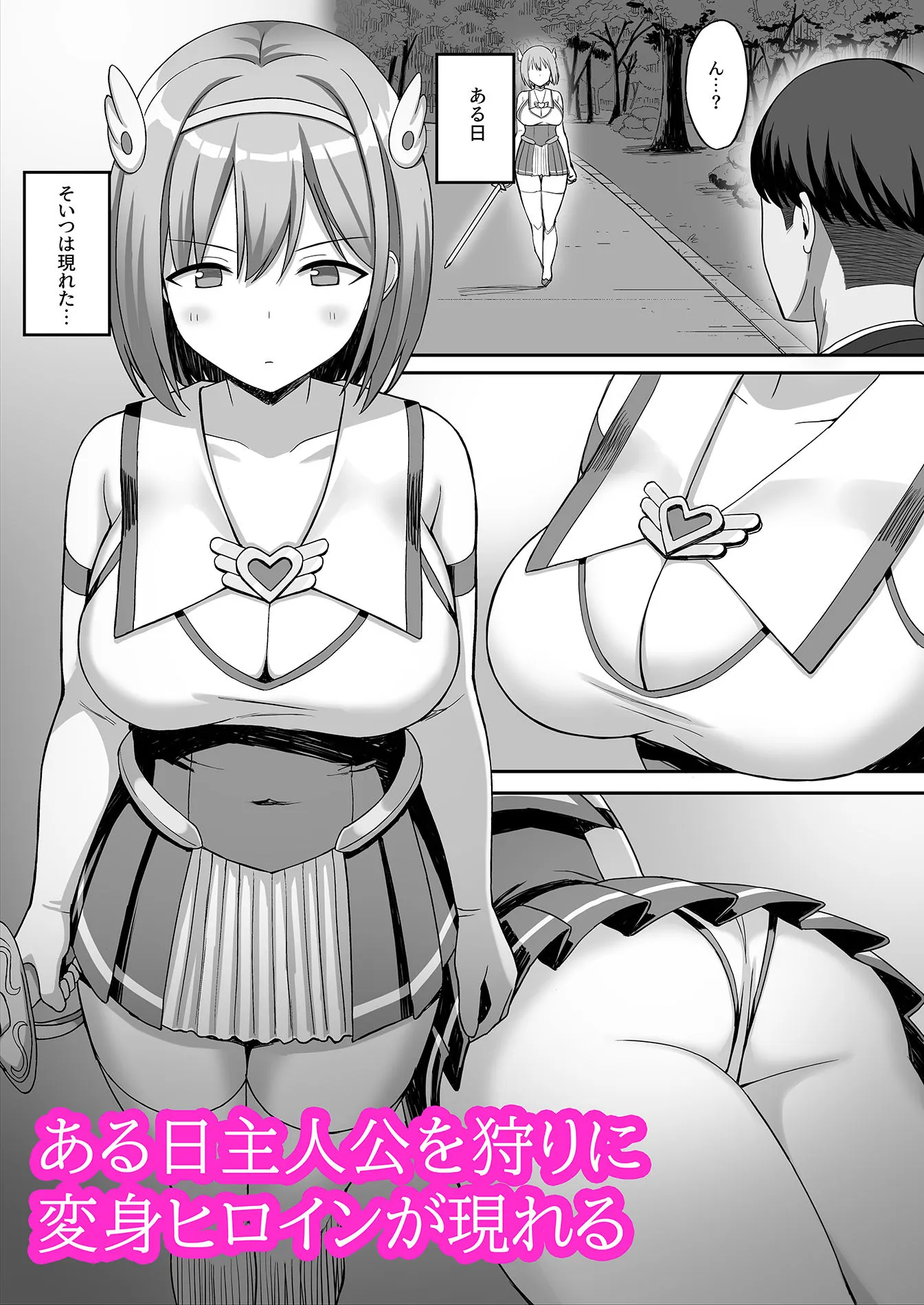 変身ヒロインと魔族の俺