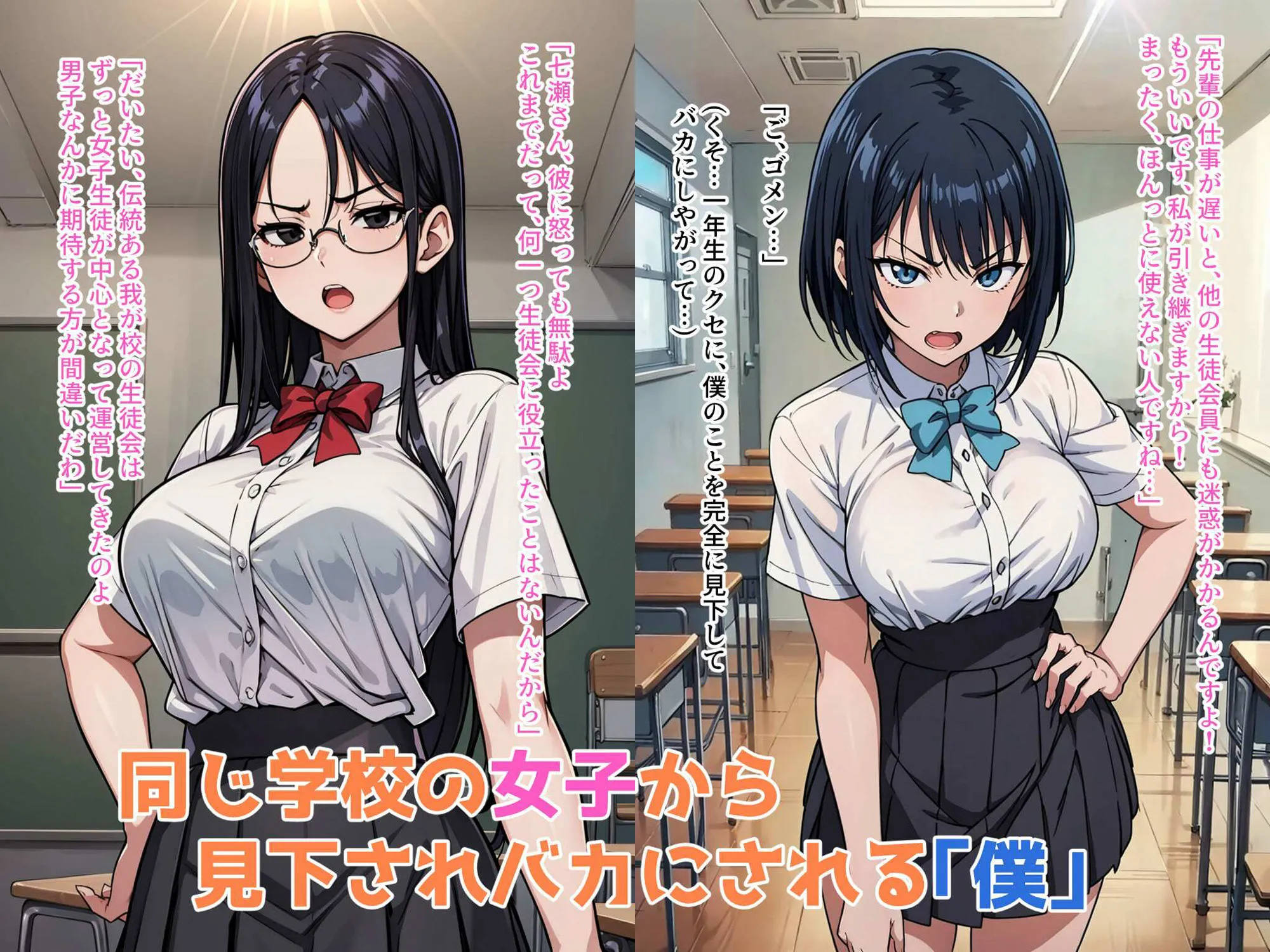 僕の催●ハーレム 〜僕を見下す女子に逆襲の処女強奪種付け●眠!〜