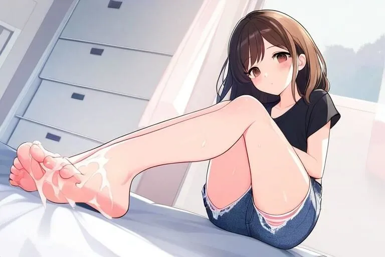 タマタマくにくに足コキびゅーびゅー〜気持ちいいですか、おにーさん〜