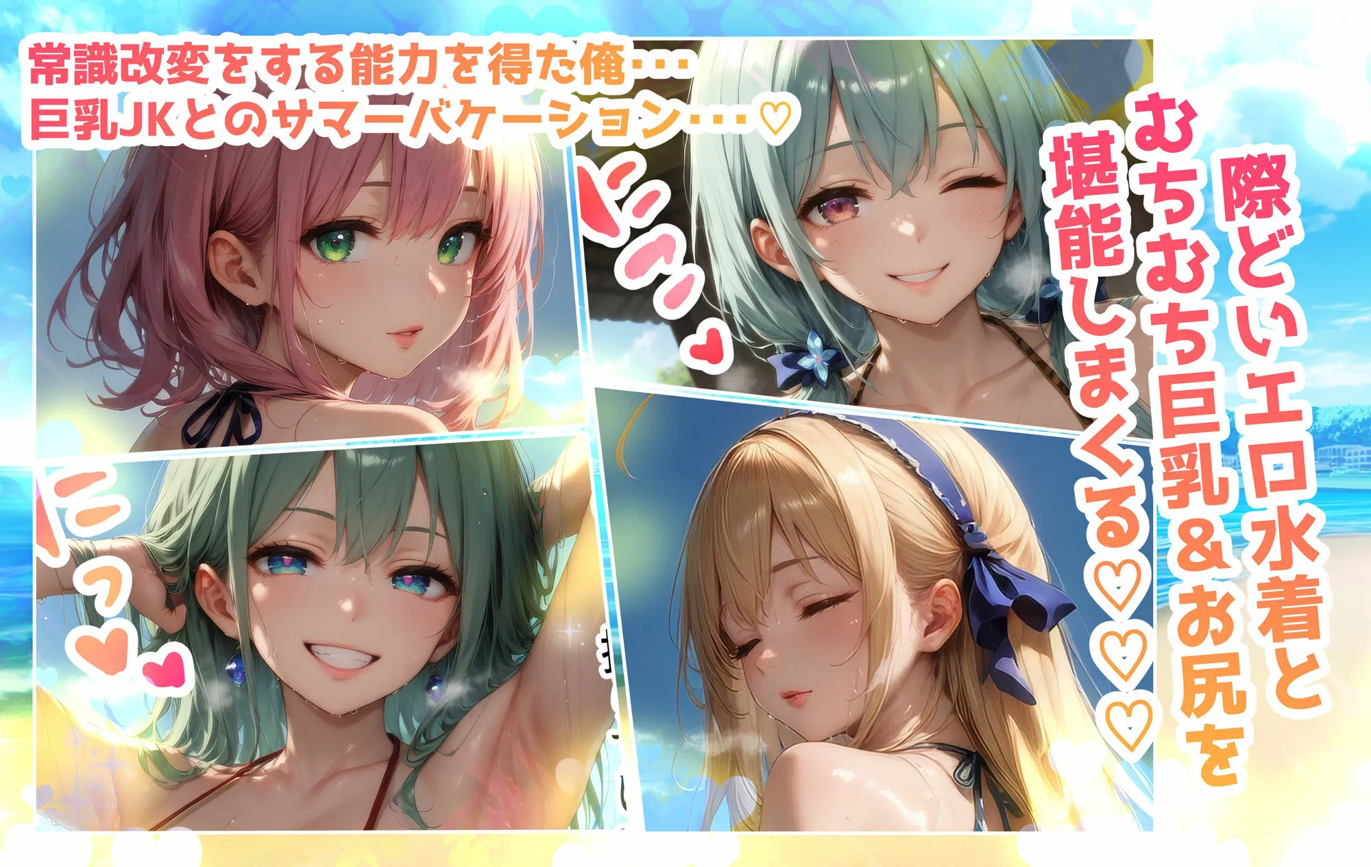 巨乳JK学園サマーバケーション! 〜グラビア編〜