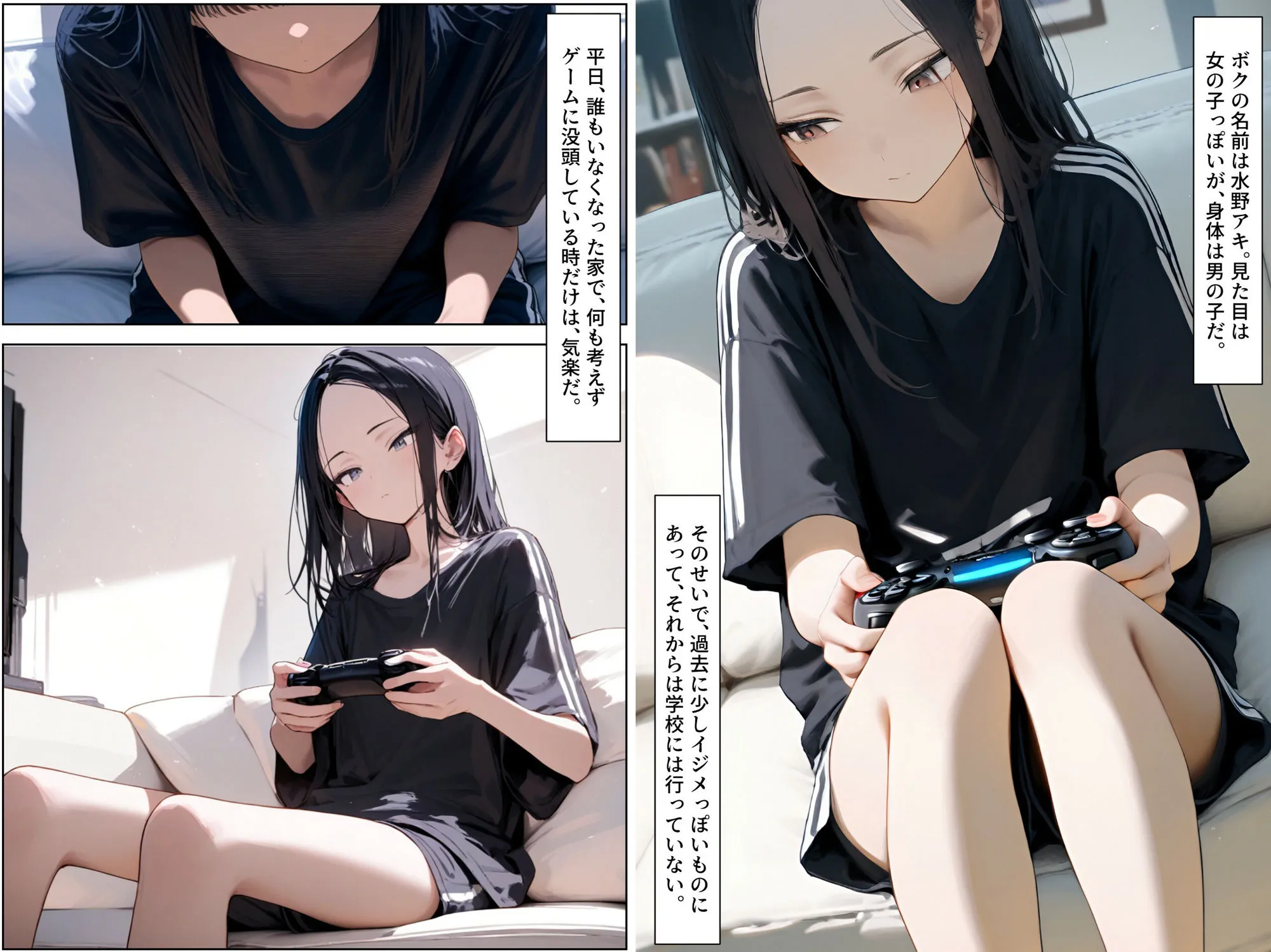 女装男子のJKハーレム生活