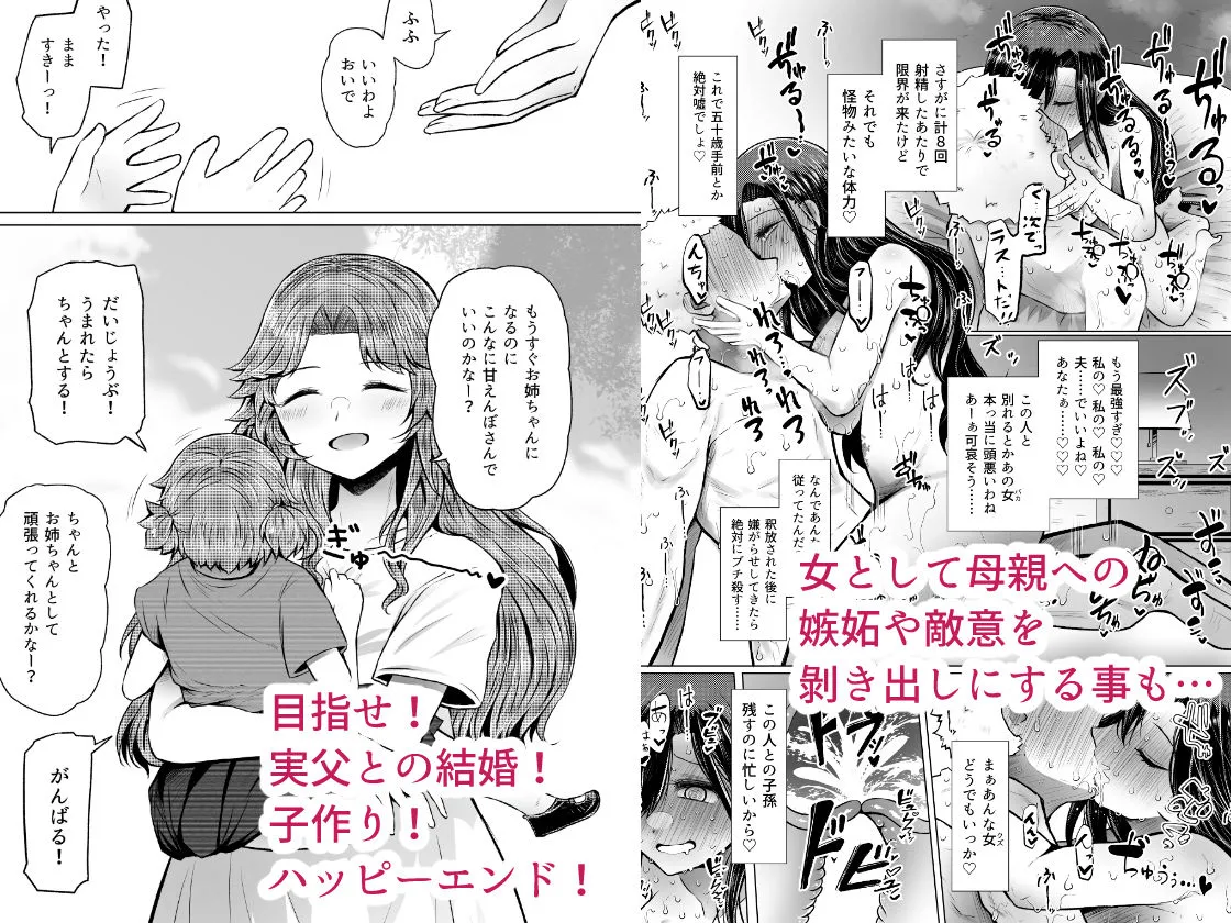遺伝性疾患のリスクが無いなら実父と子作りしてもいいよね1〜5巻まとめ