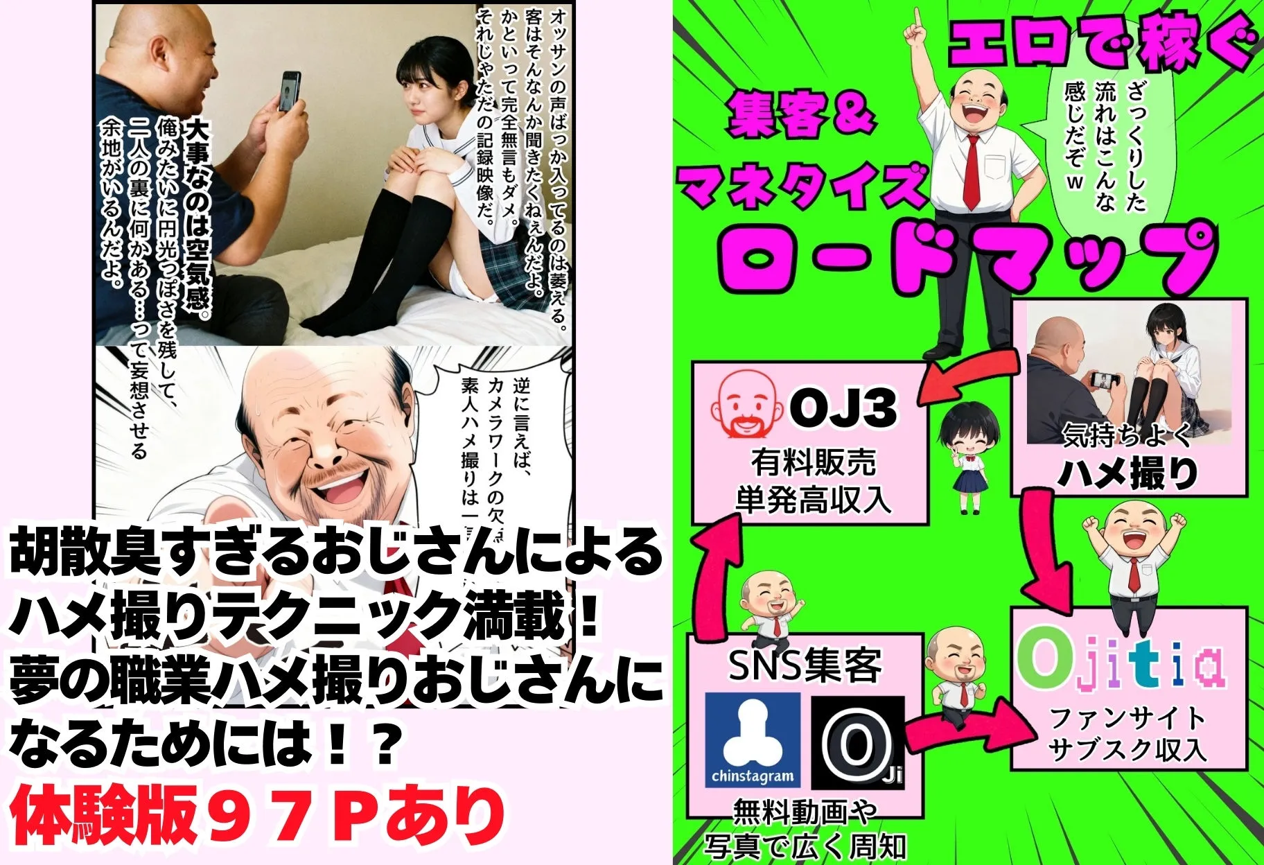 同人AVで月収100万を稼ぐ! ハメ撮り撮影テクニック大全【淫乱ボーイッシュ編】