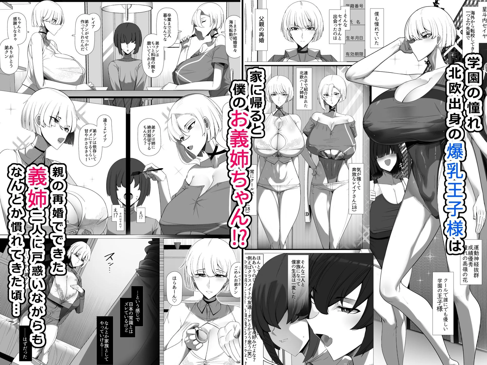 君のお嫁さんは北欧ハーフ王子様系デカチチボーイッシュお義姉ちゃん