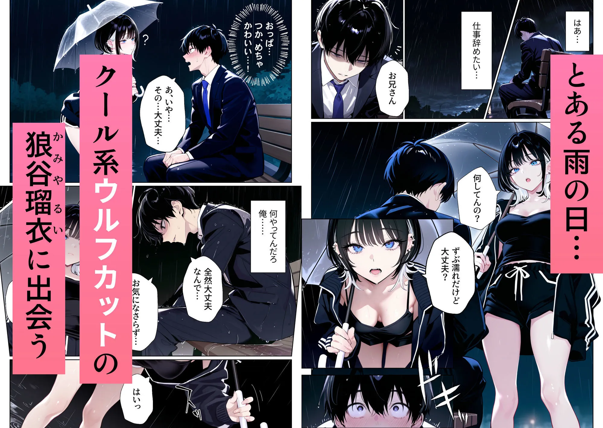 ウルフな彼女を庇ったら目一杯抱かせてくれました
