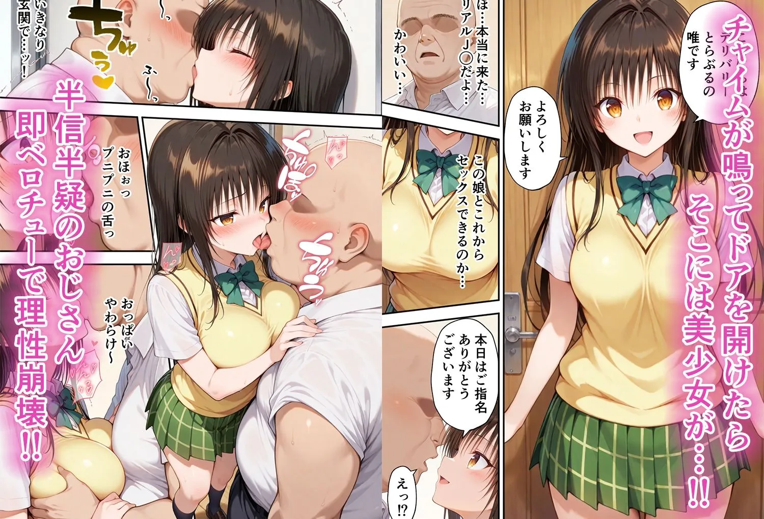 とらぶるキャラを指名できるデリヘルアプリ