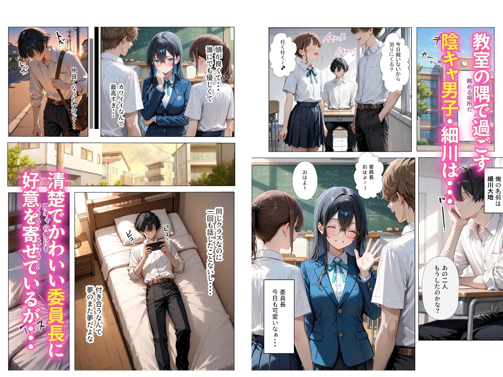 清楚彼女がいるのにギャルとの予行練習（生本番）がやめられない話【ぬるぬるエロアニメ動画同梱】