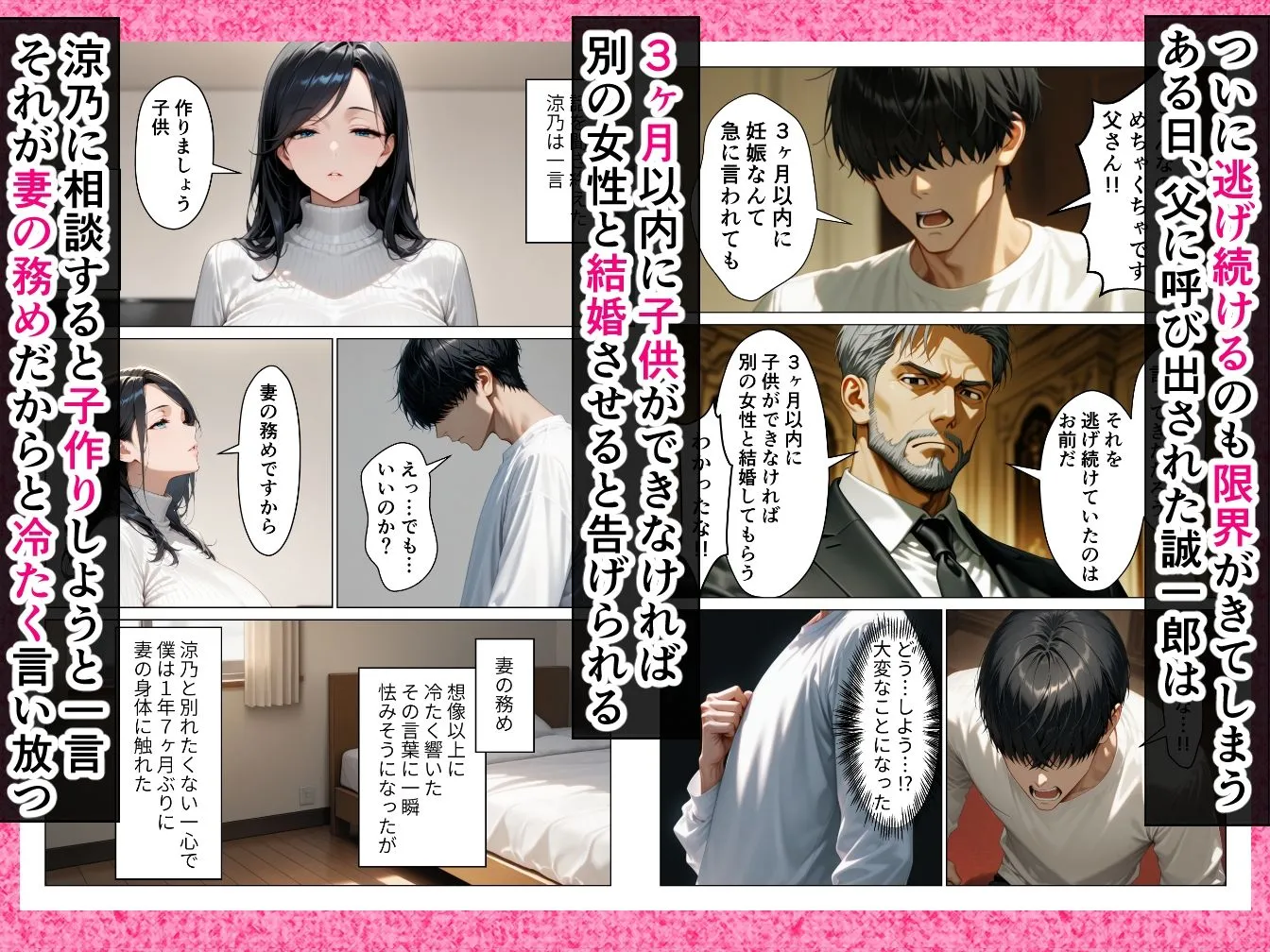 絶対に笑わない僕のクール妻を全力で孕ませる話