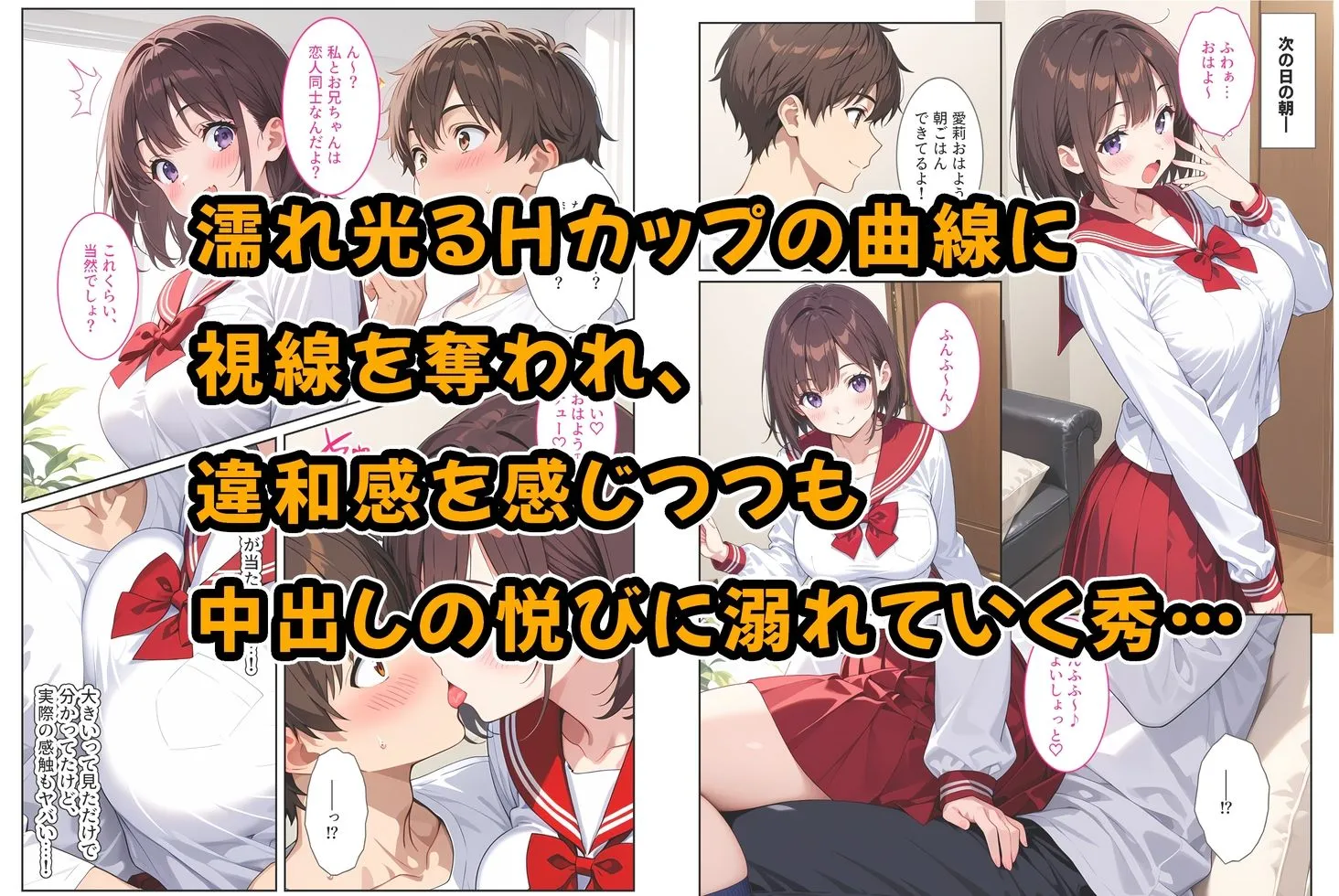 記憶喪失の兄を騙して中出しセックスをねだってくる爆乳妹〜たわわに実った妹おっぱいに欲情して我慢できない〜