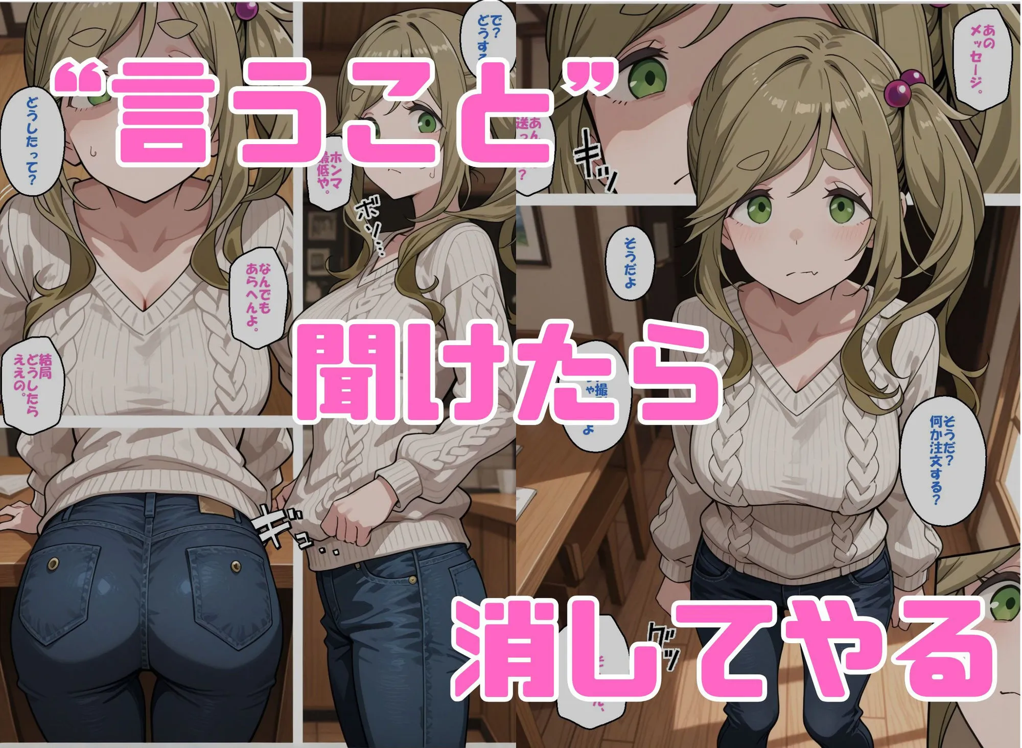 寝取られ女子 弱みをネタに支配された 犬〇あおい