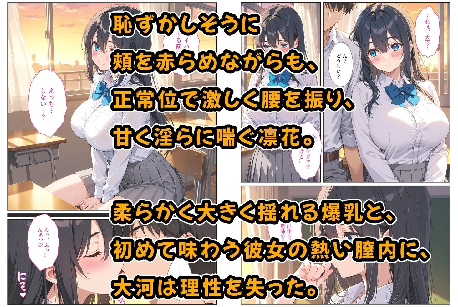卒業式に処女をくれた爆乳幼馴染がAV女優になっていたので俺の愛とセックスで取り戻す！