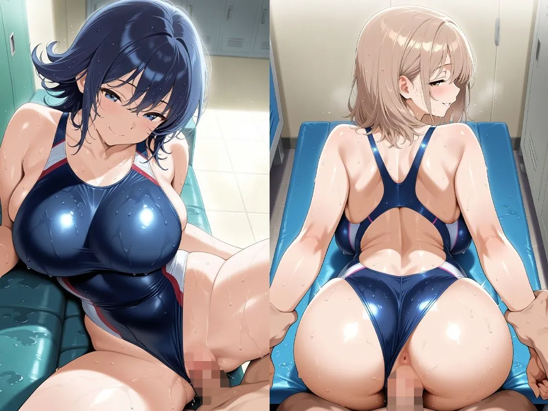 ご奉仕水泳部員ちゃんの部活後汗だく乱●