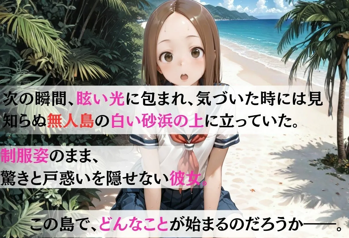 魔法陣の罠 〜男だらけの無人島で制服JKが犯●れ堕ちる監禁性活〜