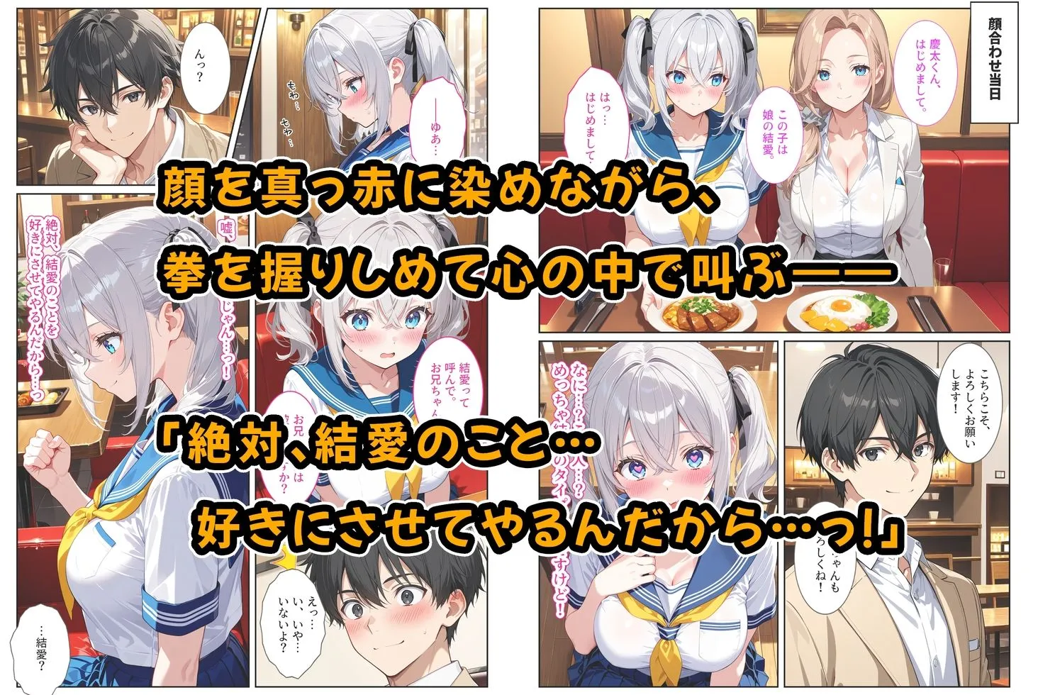 義妹ができたら幼馴染が嫉妬爆発！〜義妹と幼馴染のW爆乳ハーレム中出しセックス〜