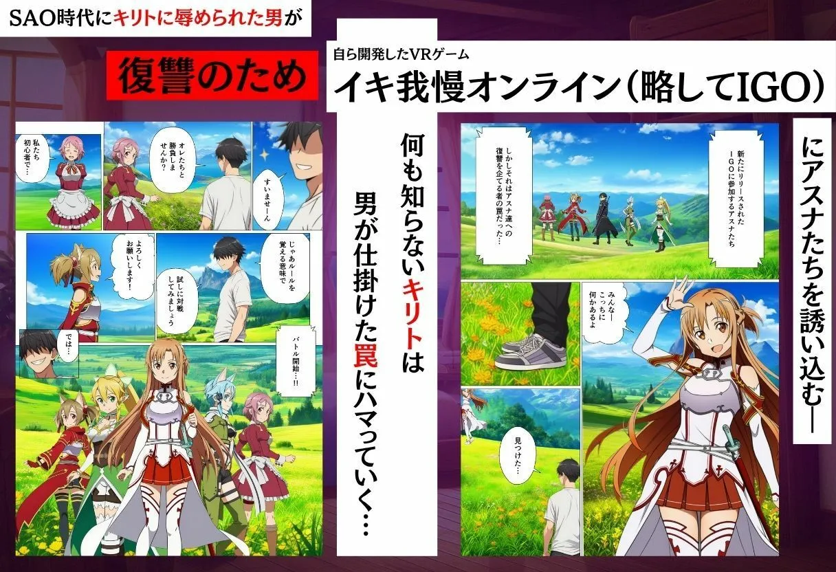 寝取られイキ我慢チャレンジ！イッたら即ハメの罰ゲームで堕ちるヒロインたち