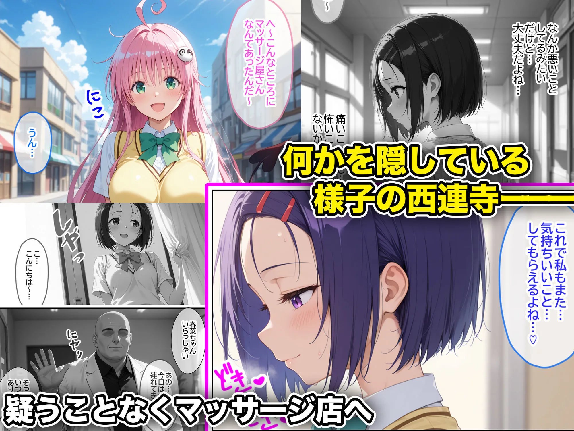 ネェ、早く挿入てぇ!オネダリララ -媚薬オイルマッサージで快楽堕ちコース- 前編