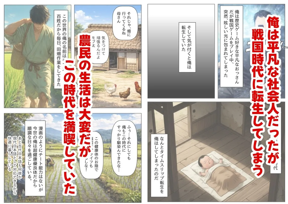戦国時代の農村に俺が転生したら、神事が乱交だった件