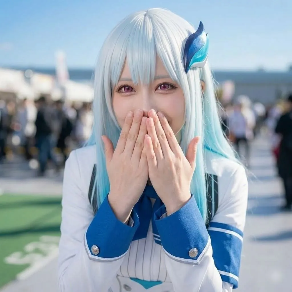 【脱衣コス】リゼ・ヘ〇エスタ/に〇さんじ 写真集 ＃3
