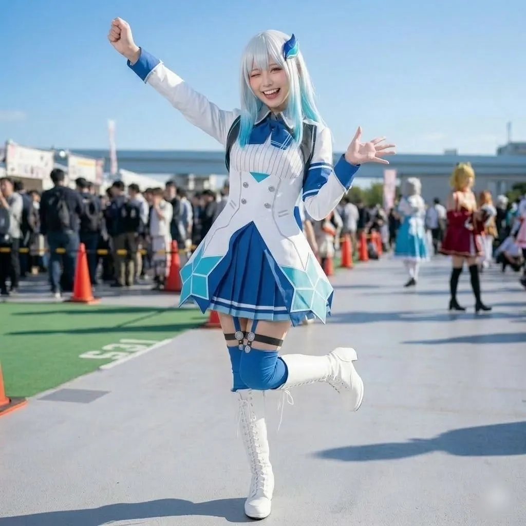 【脱衣コス】リゼ・ヘ〇エスタ/に〇さんじ 写真集 ＃3