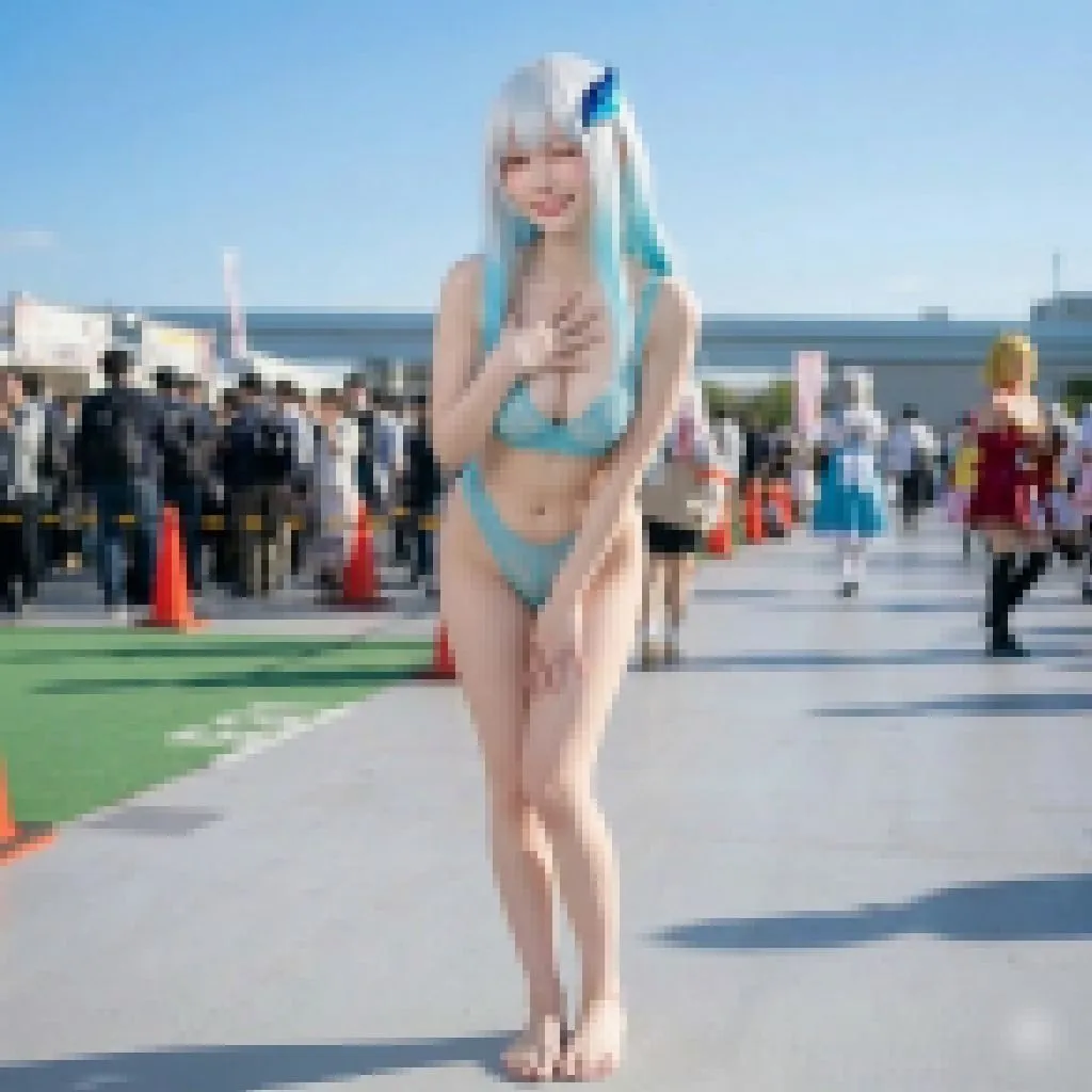 【脱衣コス】リゼ・ヘ〇エスタ/に〇さんじ 写真集 ＃3