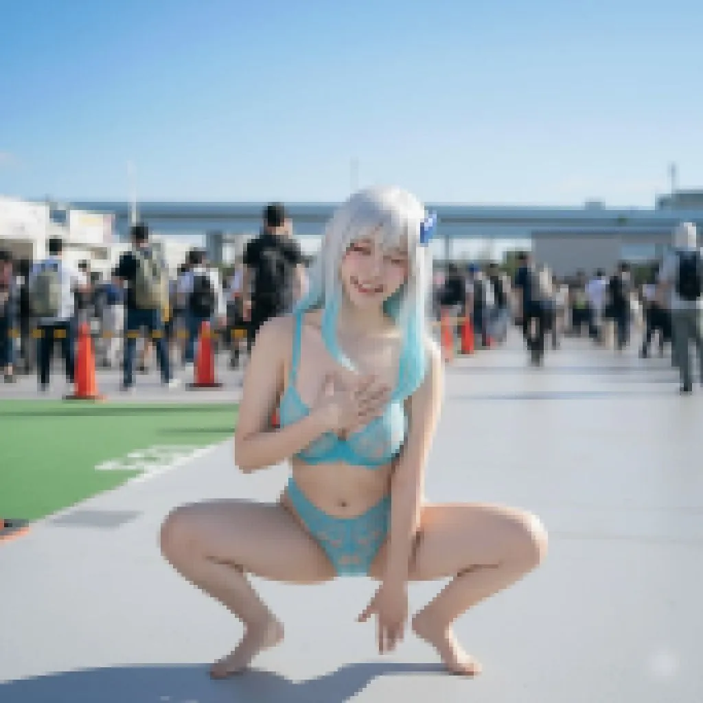 【脱衣コス】リゼ・ヘ〇エスタ/に〇さんじ 写真集 ＃3