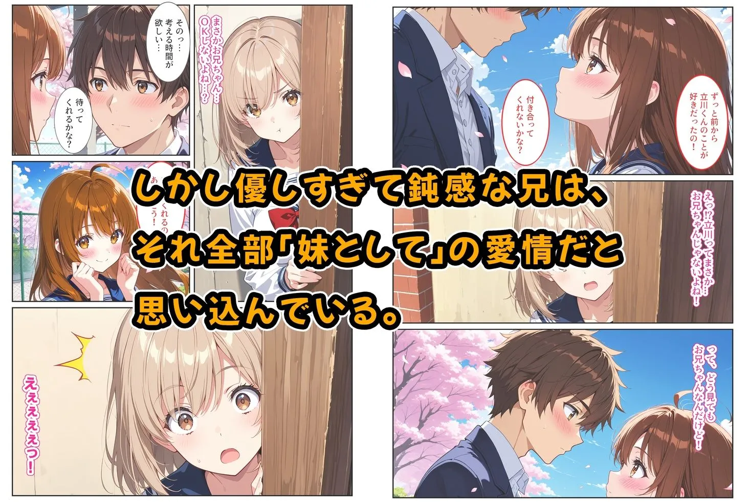 間違って媚薬を飲んで発情しちゃった爆乳妹が大好きな兄に中出しおねだりしてきた!