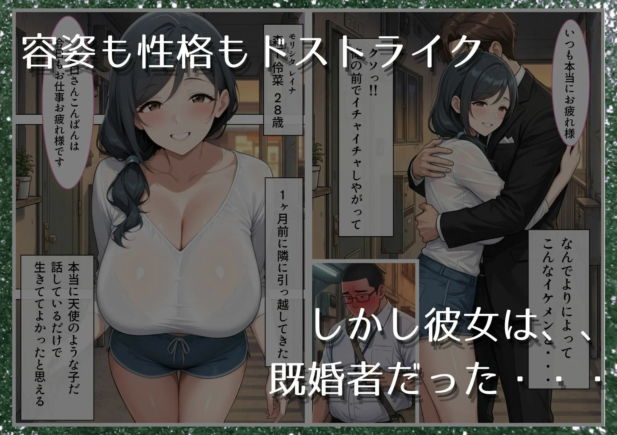 爆乳マン引き主婦〜憧れの人妻に体で制裁させる〜