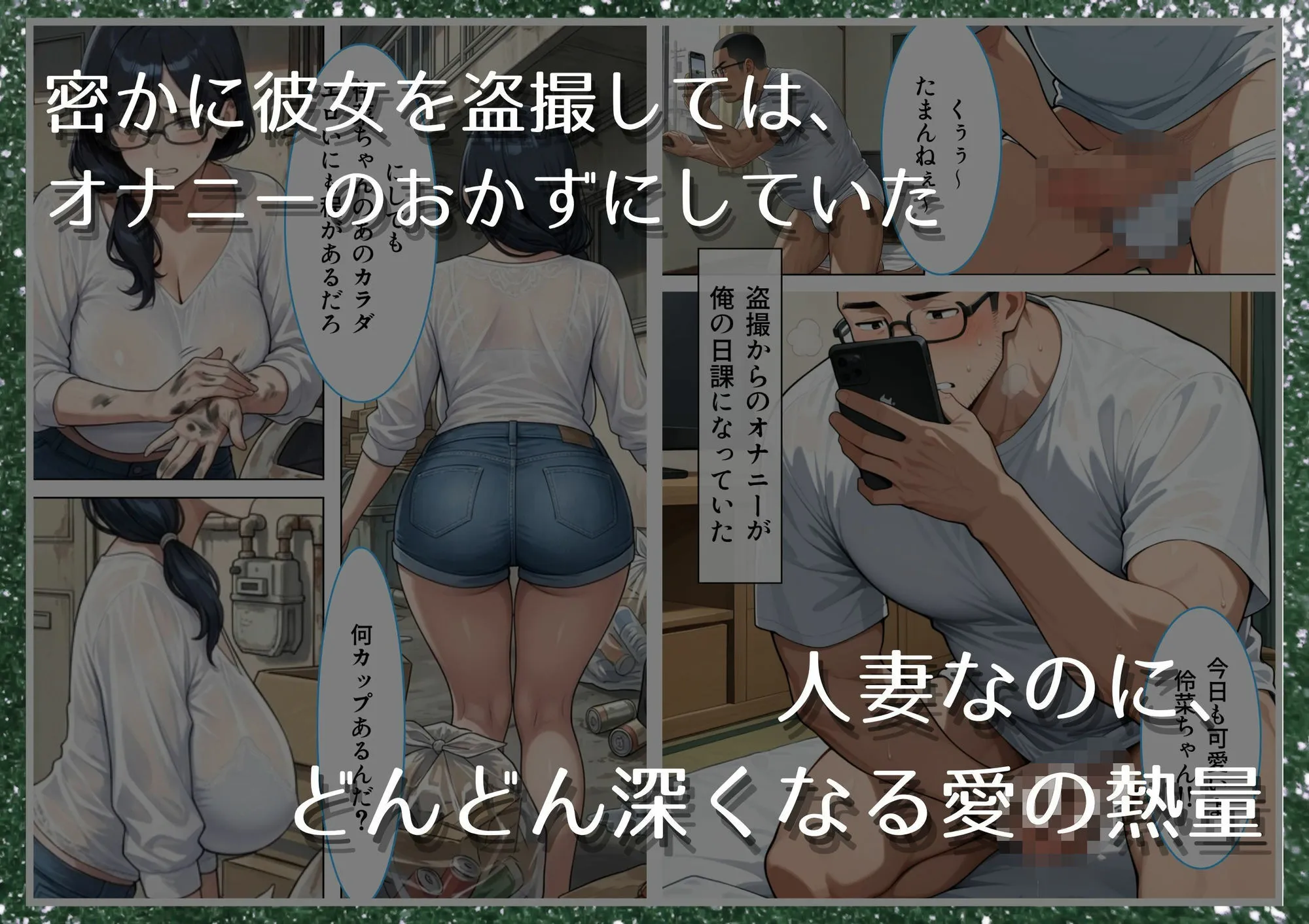 爆乳マン引き主婦〜憧れの人妻に体で制裁させる〜