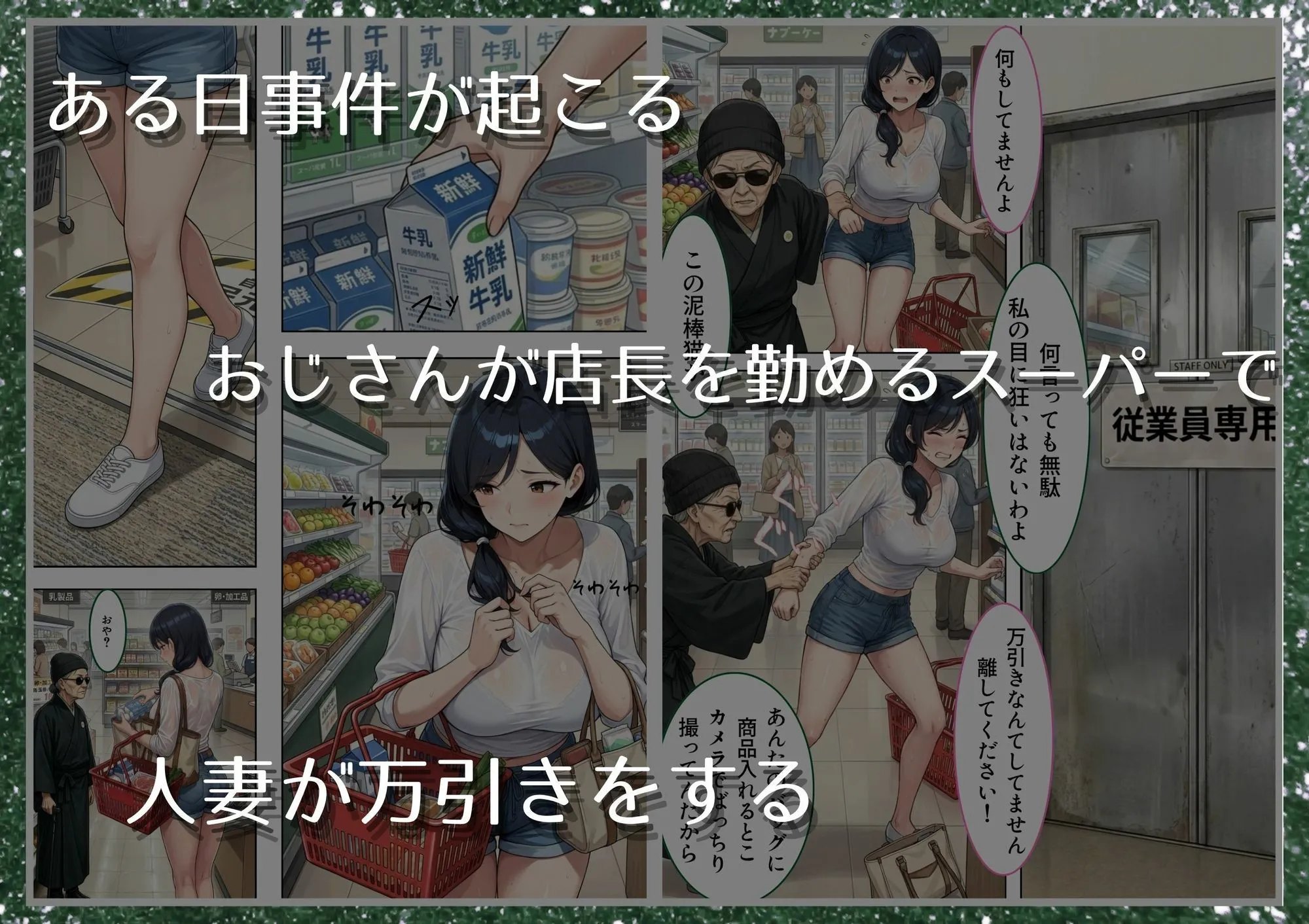 爆乳マン引き主婦〜憧れの人妻に体で制裁させる〜