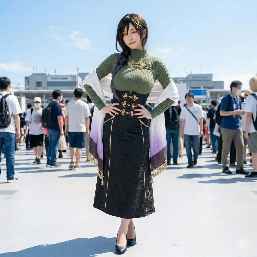 【脱衣コス】白〇巴/に〇さんじ 写真集 グラビア
