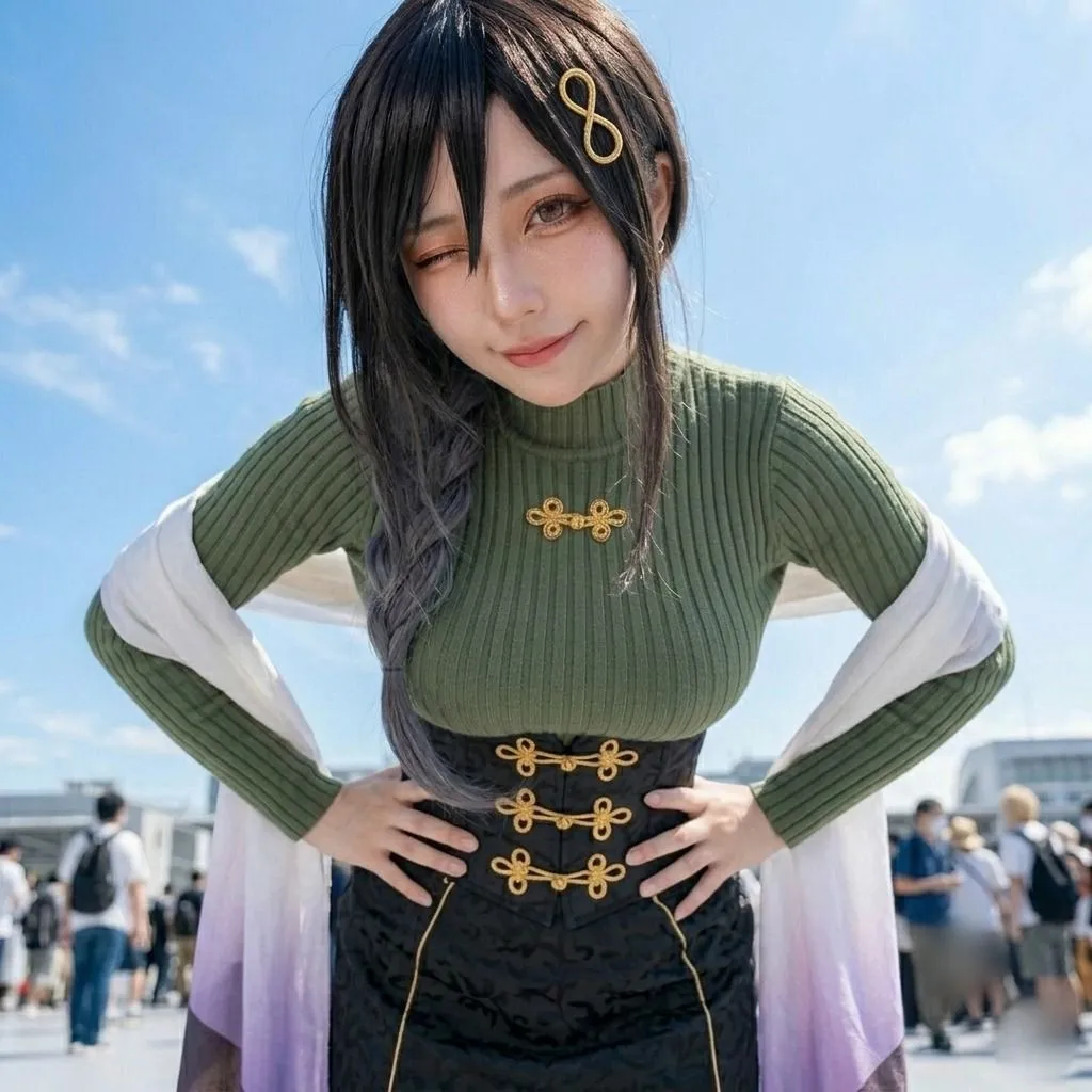 【脱衣コス】白〇巴/に〇さんじ 写真集 グラビア