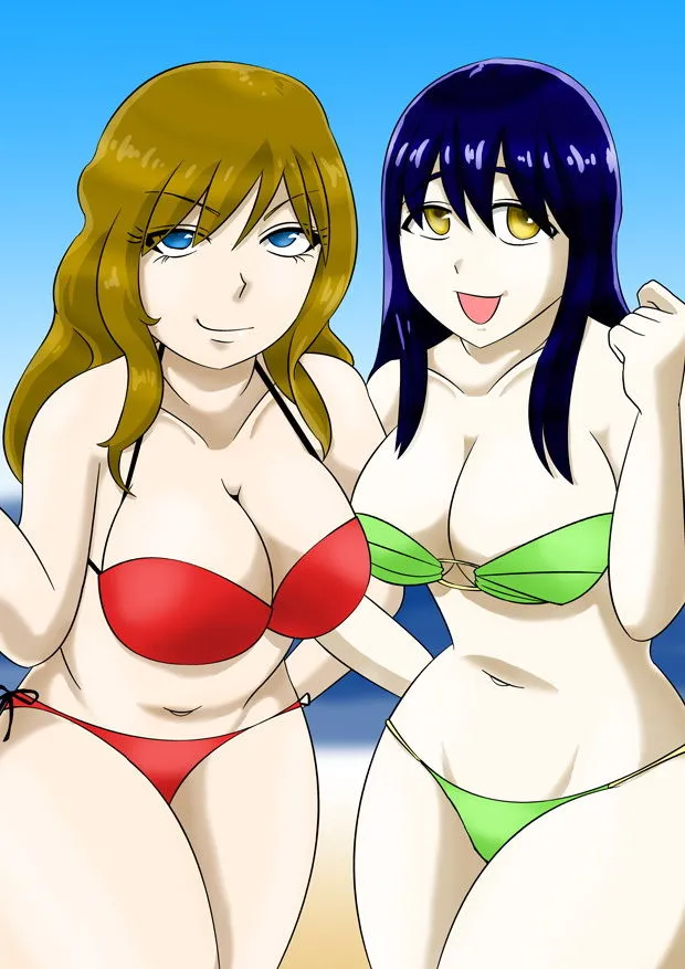 『ビキニギャル二人から乳首責めや足コキや亀頭責めでめちゃくちゃに寸止め焦らし責めにされた後に、空になるまで連続射精させられる』