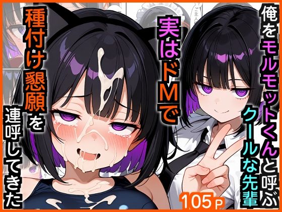 俺をモルモットくんと呼ぶクールな先輩  実はドMで種付け懇願を連呼してきた